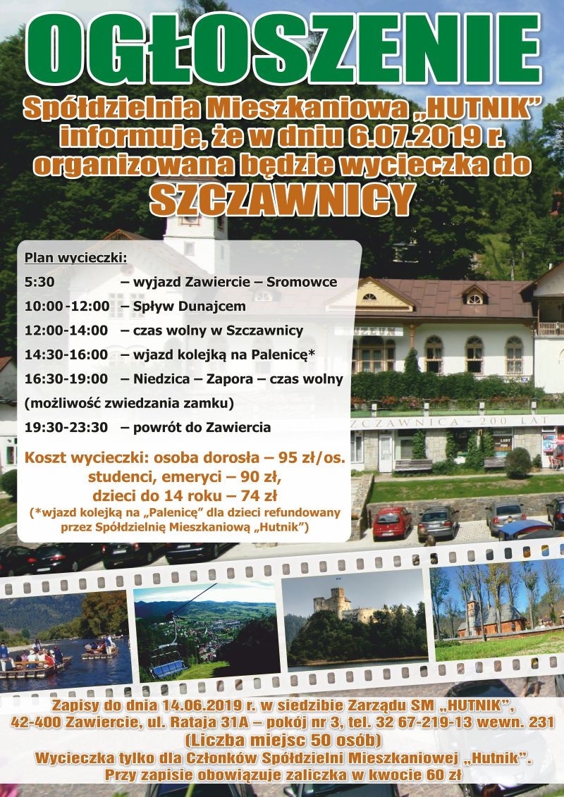 Wycieczka do Szczawnicy