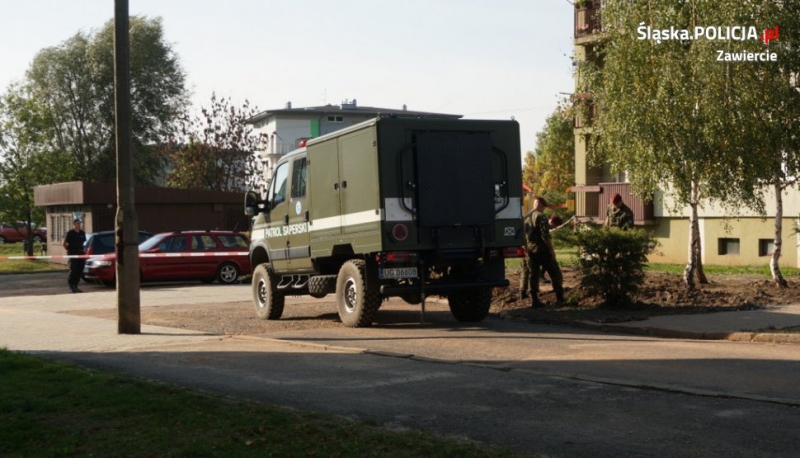 Zabezpieczono niewypał